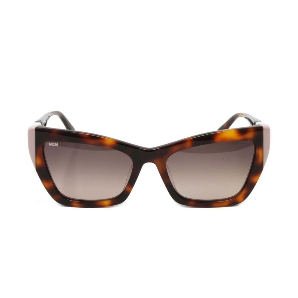 MCM Sunglasses Women's Cat Eye MCM722SLB 232 Tortoise Pink 54mm NEW! - Picture 2 of 4